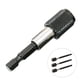 thumbnail image 5 of 3 uds accesorios de soporte de broca barra de extensión varilla hexagonal vástago varilla de conversión Metal/ 100 mm kusrkot Soporte para portapuntas, 5 of 6