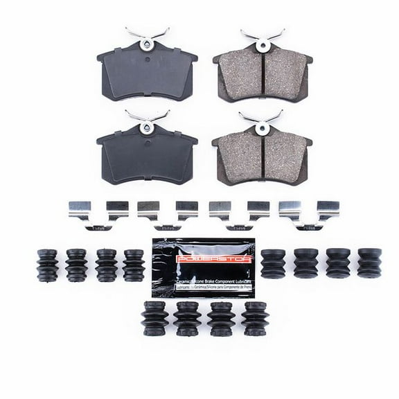 Power Stop Rear Z23 Evolution Carbon-Fiber Ceramic Brake Pads Z23-340