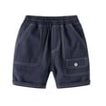 thumbnail image 2 of YTDSCS Boys Summer Shorts for Kids Toddler,Baby Shorts Comfort New Elastic Soft Cotton Fashion Shortie Shorts Pants with Pockets for 1-8Years, 2 of 8