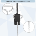 thumbnail image 3 of 2 Pcs Ice Anchor Drill Adapter Ice Anchor Tool Ice Stake Drill Adapter Ground Ice Adapter Shaft for Setting Up, 3 of 5