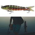 thumbnail image 1 of 1 ud Señuelos articula Agua dulce 10cm shamjiam Señuelos de pesca conjuntos, 1 of 8