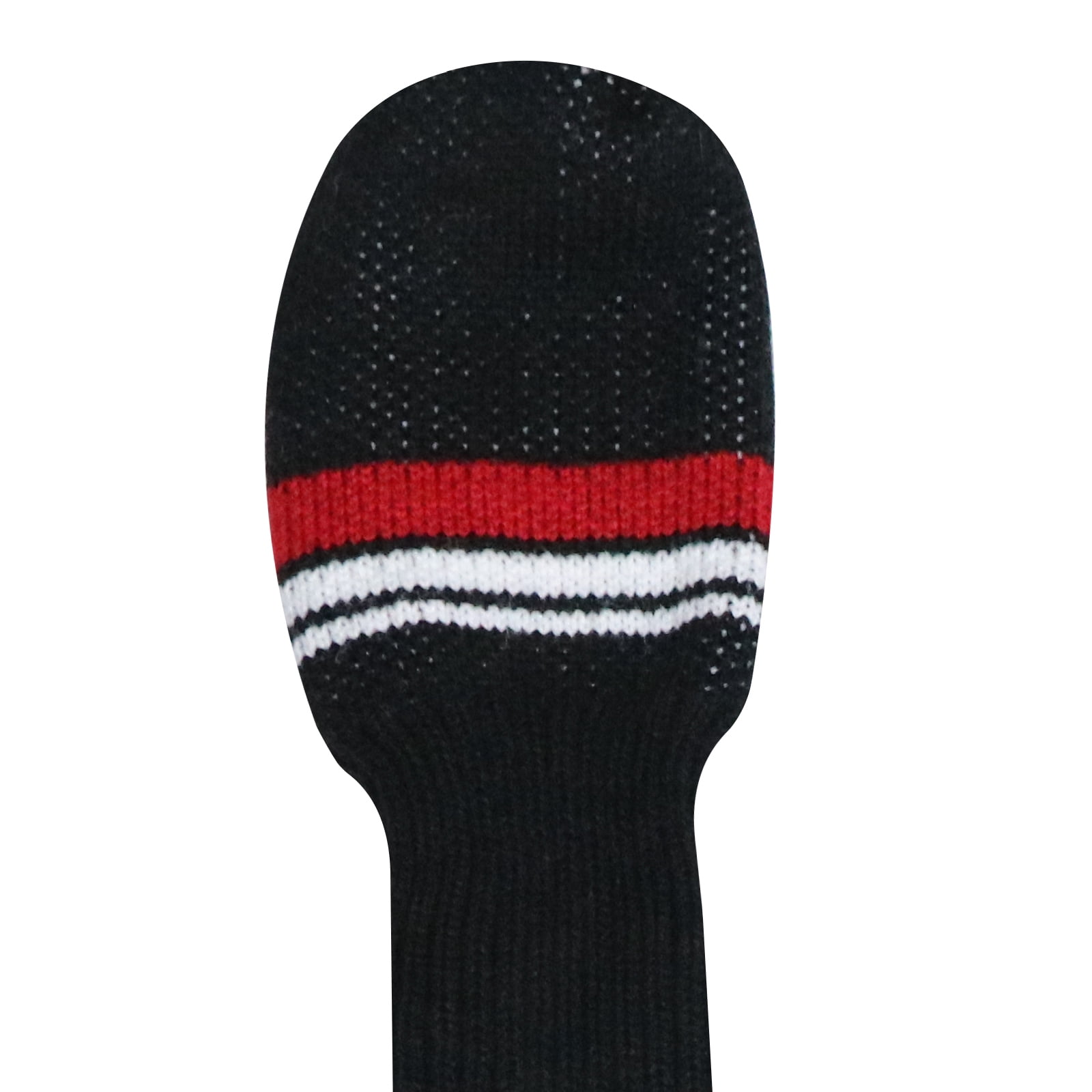 LeFeng 3Pcs Golf Club Covers, Knitted Golf Club Covers for 460cc Driver Fairway Woods and Hybrid Without Pom Pom