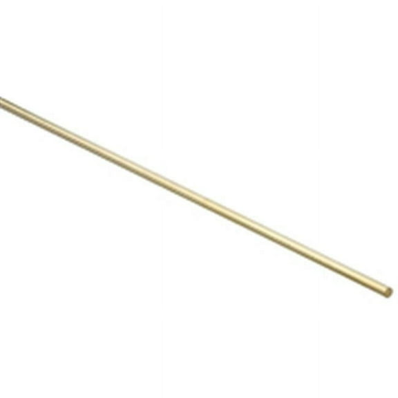 Stanley Hardware 215244 Brass Solid Round Rods, .25 x 36