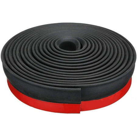 

bangyoudaoo Rubber Seal Strip Garage Door Weather Strip Tape Multipurpose Door Bottom Weather Edge Trim Full Wrap Bottom Seal Strip 7M