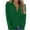 Green, variant on Admvng Blouses for Women Summer Fashion Causal Button Solid Blouse Long Sleeve Shirt S-3XL