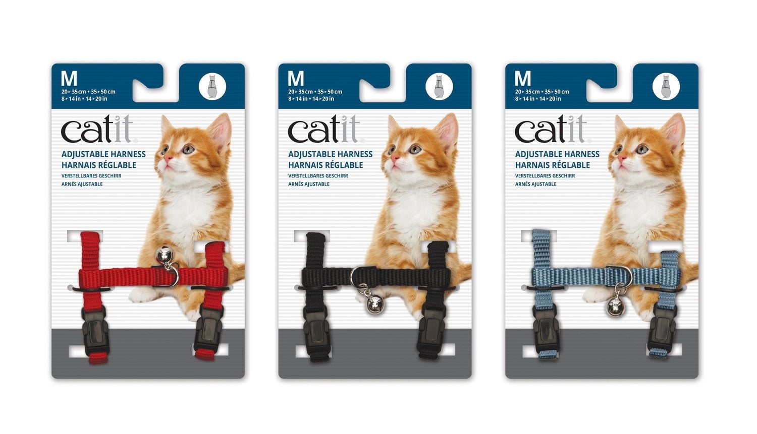 Catit Adjustable Nylon Cat Harness, Medium
