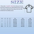 thumbnail image 3 of Towmus Womens Fall Shirts Halloween V Neck 3/4 Length Sleeve Pumpkin T-Shirts Thanksgiving Graphic Tee Tops, 3 of 6