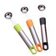 thumbnail image 1 of 3PCS Fruit Scoops Multifunctional Ice Cream Baller Scoop Melon Ballers Fruit Ballers Kitchen Gadget, 1 of 10
