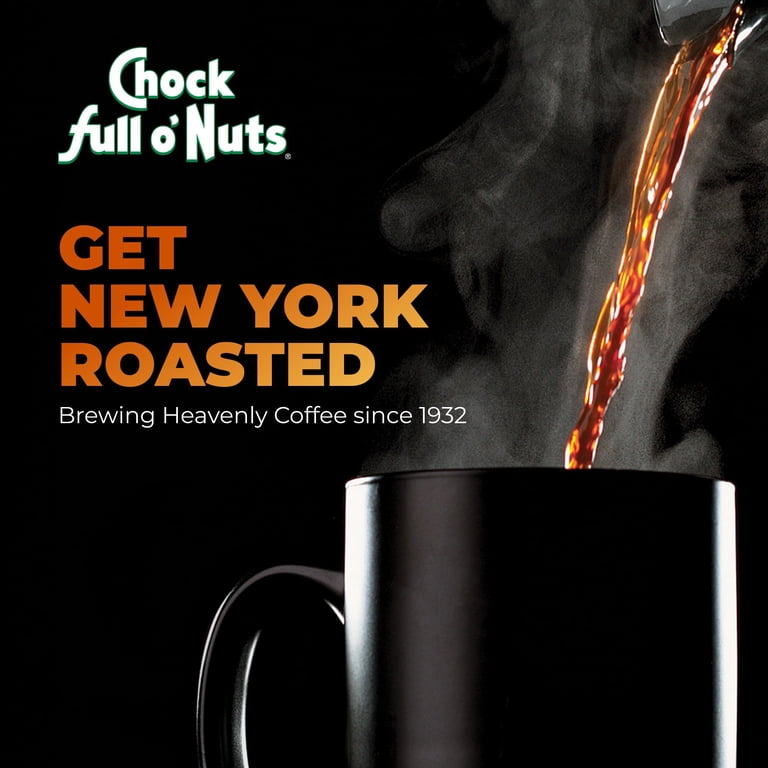 Chock full o'Nuts Heavenly Half Caffeine Medium Roast Ground - 24