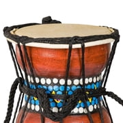 Djembe Drum - Small Drum - Damaru Hand Drum, Mini Drum, JIVE BRAND, Professional Sound