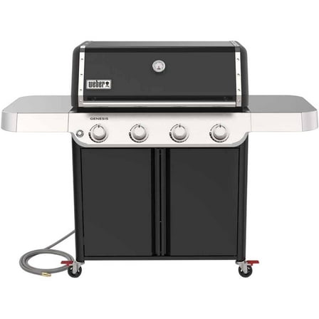 Weber Genesis E-415 Gas Grill (Natural Gas), Black