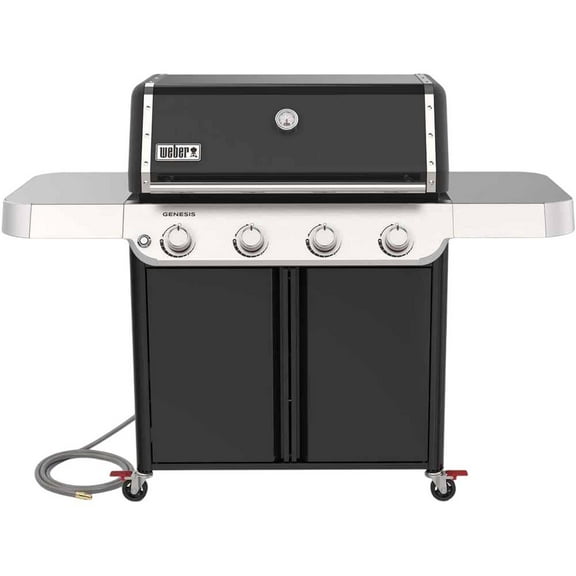 Weber Genesis E-415 Gas Grill (Natural Gas), Black