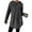 Grey, variant on Womens Winter Outerwear Womens Hoodies Long Sleeve Fashion Sherpa Pullover Fuzzy Warm Fall Winter Sweatshirt