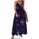thumbnail image 1 of Vestidos sin mangas con copos de nieve para mujer 2024 Vestidos de noche para eventos especiales, 1 of 7