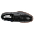 thumbnail image 4 of Kenneth Cole Reaction Klay Flex Lace-Up Leather Loafer, 8, Black, 4 of 6