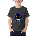 thumbnail image 2 of hengsof T-Shirt Graphique à Manches Courtes pour Enfants Unisexe, Motif Imprimé Mignon, Col Rond Décontracté, T-Shirt d'Été Léger pour Jouer, Haut pour 1-13 Ans, 2 of 5