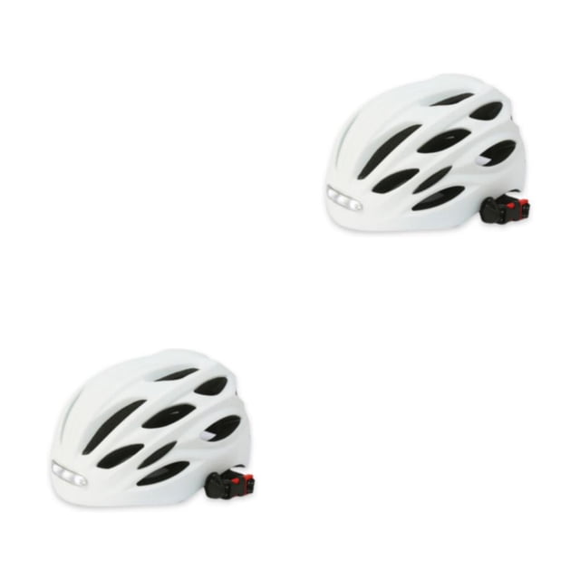 Casco de Ciclismo Ajustable Greeniant Con Luz LED Blanco M METRO 2Conjunto