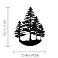 thumbnail image 2 of XIBUFE 2026 New Pine Tree Wall Decor,Pine Tree Metal Wall Art Wall Sticker,Metal Tree Wall Decor,Nature Sign,Unique Home Decor Gift,Nature Forest Decor,Farmhouse Decor, 2 of 7