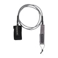 thumbnail image 2 of Siruishop Surfboard Leash Fishboard Safety Leash Raft Kayak Rope Strong Surf Foot Rope Gray 6Ft, 2 of 8