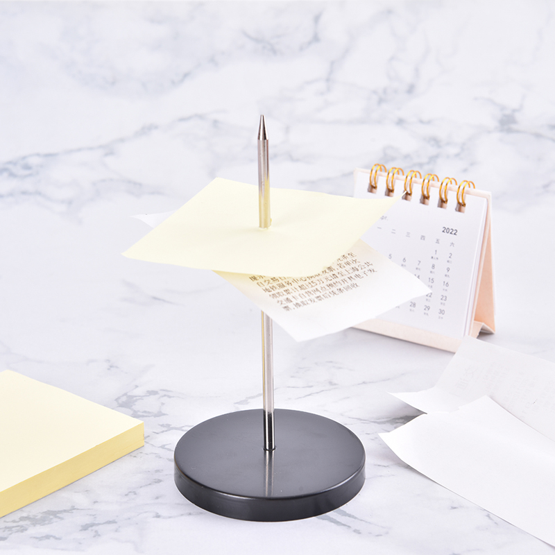 Stainless Steel Straight Rod Paper Memo Holder Spike Stick for Bill