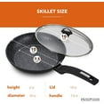 thumbnail image 4 of CSK 26CM (10") Non Stick Aluminum Frying Pan with Lid, 4 of 5