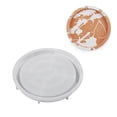 thumbnail image 1 of SPRING Moule Rond en Silicone Plateau de Ciment de Plâtre DIY Moule de Base de Pot de Fleurs Moule en Résine Époxy Décoration Maison Plateau de Rangement de Bureau Style Béton 2, 1 of 8