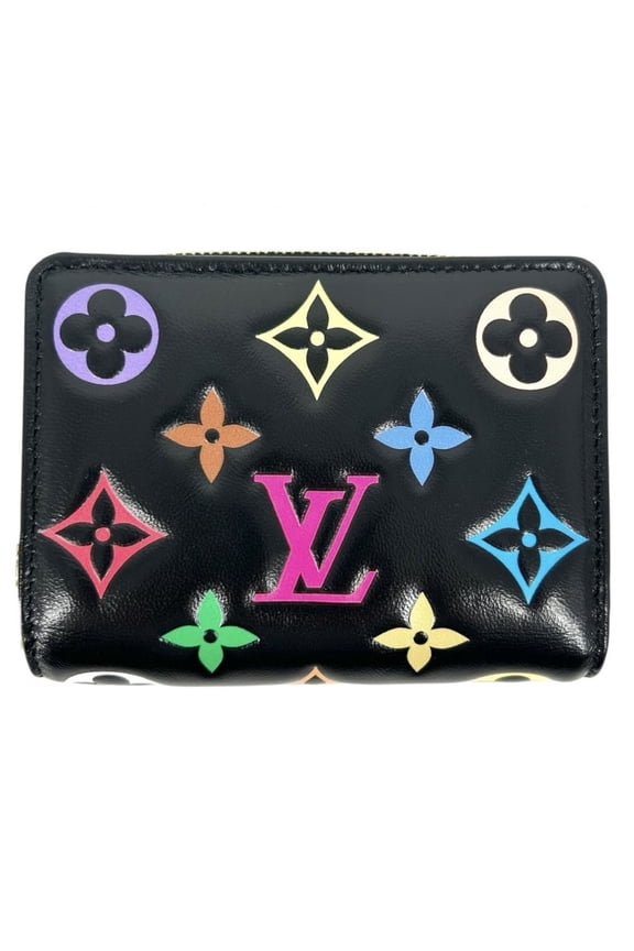 Pre-Owned Louis Vuitton Women's Bi-fold Wallet LV x TM Portefeuille Lou Compact Takashi...