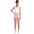 thumbnail image 6 of Athletic Works Women's and Women’s Plus Size ButterCore Soft Performance Gym Shorts, Sizes XS-4X, 6 of 6