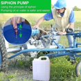 thumbnail image 2 of Pompe à Eau Manuelle 1,8m Pompe à Essence Auto-Amorçante Pompe à Eau pour Livraison de Carburant Diesel, 2 of 4