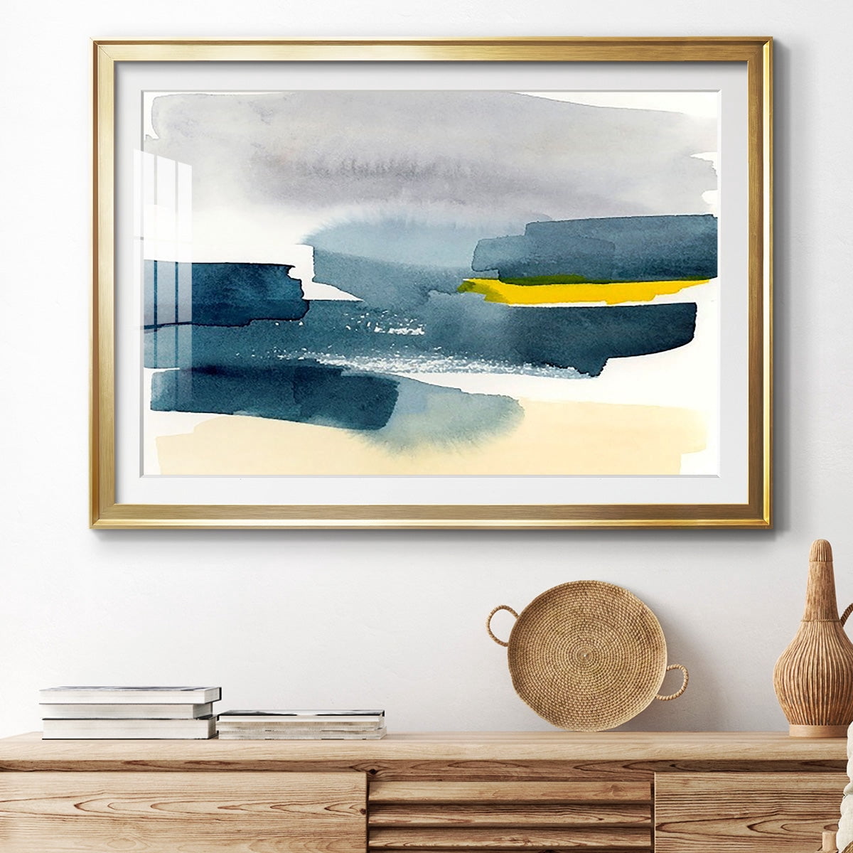 Peeking Sunshine IV Premium Framed Print - Ready to Hang