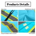 thumbnail image 5 of High Reflective Vest Class 2 Safety Vests with 5 Pockets Zipper High Visibility Construction Uniform Meets ANSI/ISEA, 5 of 5