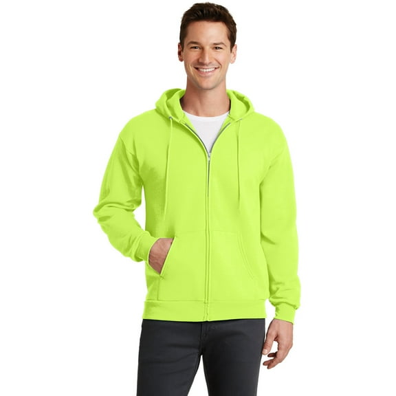 Port & Company - Core Fleece Full-Zip Hooded Sweatshirt. PC78ZH