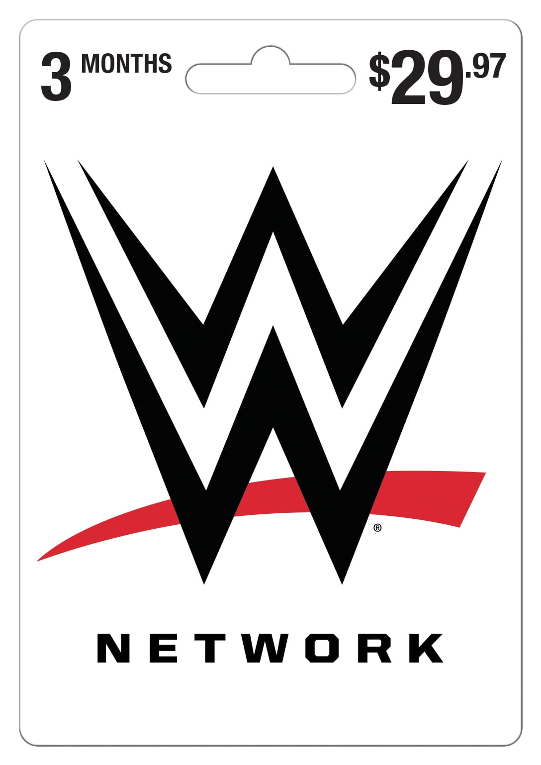 Interactive Commicat Wwe Network 3 Month Subscription $29.97