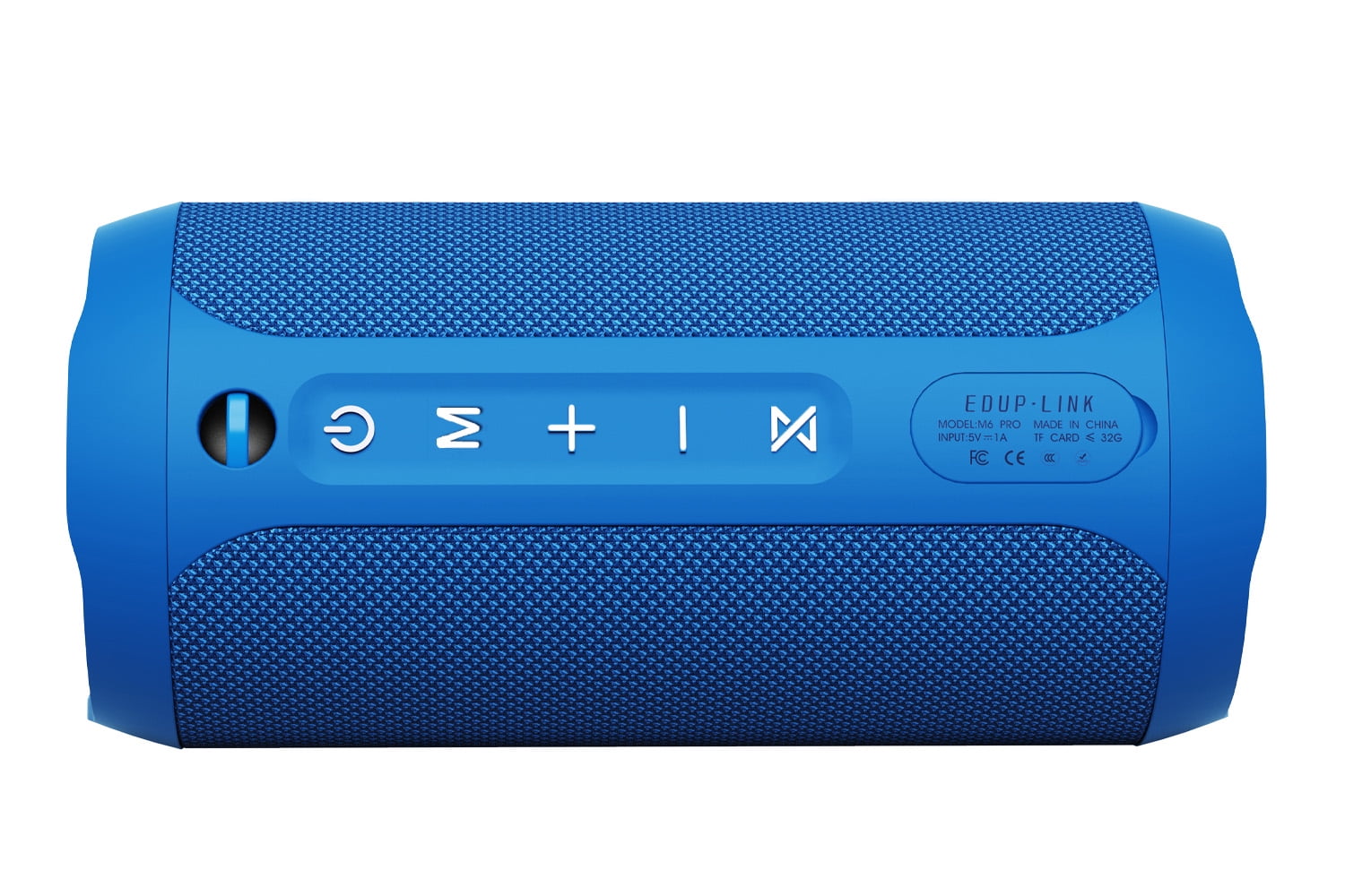 EDUPLINK Bluetooth Portable Speaker, Waterproof Outdoor Speaker, 20W, 20H Playtime, Blue, New