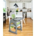 thumbnail image 4 of Badger Basket Envee II High Chair Play Table Conversion - Green/Gray, 4 of 7