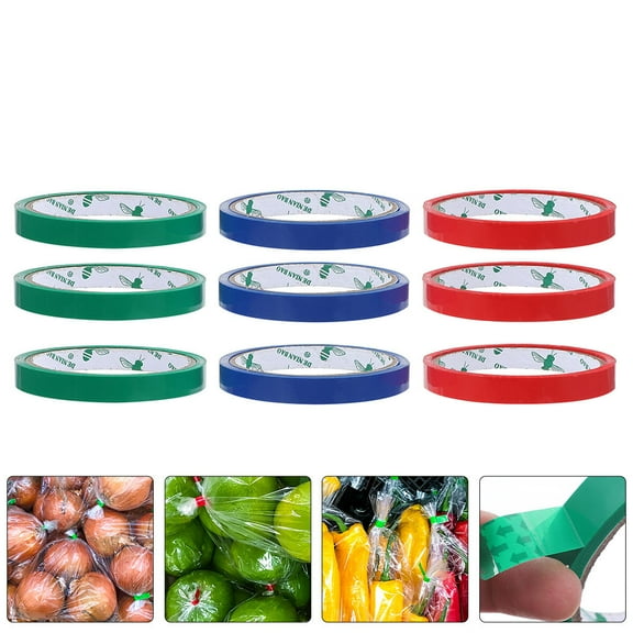 MLINS 15 Rolls Packing Bag Sealer Sealing Machine Tape 3000.00X1.20X0.01CM