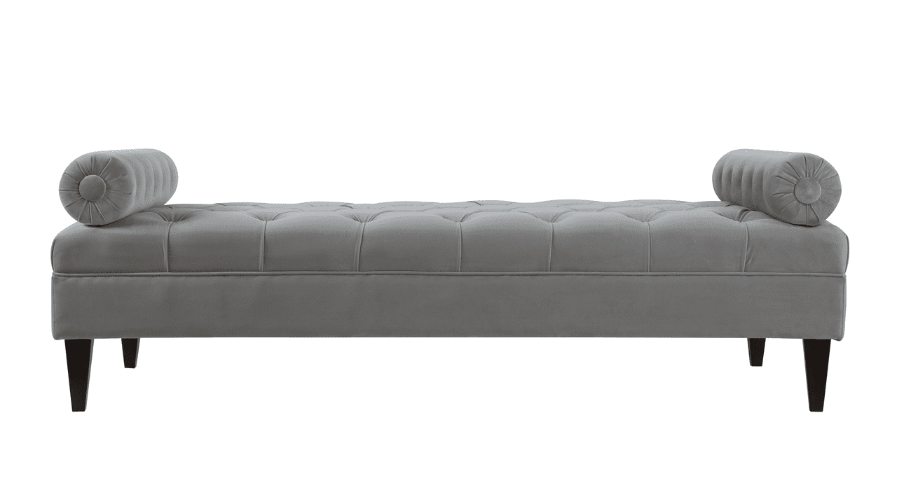 Robert Tufted Sofa Bed Daybed Removable Bolsters Navy Blue