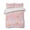 Pink,Yellow,Blue, variant on Quilts Full Size Bedding Set, Pink Coastal Beach Lightweight Quilted Comforter, Ocean Seaside Surfboards Starfish Soft Reversible Bedspread Coverlet with Pillow Covers for All Season, 78" x 90"