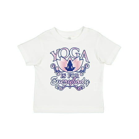 

Inktastic Yoga Meditation Exercise Gift Toddler Toddler Girl T-Shirt