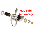 thumbnail image 2 of Solas 9551-145-21 Rubex HR3 Stainless Steel 3-Blade Propeller - RH, 14.5" Diameter x 21" Pitch, 2 of 3