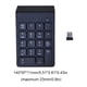thumbnail image 5 of Seitruly Teclado inalámbrico USB Mini Número digital Dispositivo de entrada de escritura fluida Numérico Contabilidad Banco Teclados Laptop PC Computadoras y accesorios, 5 of 6