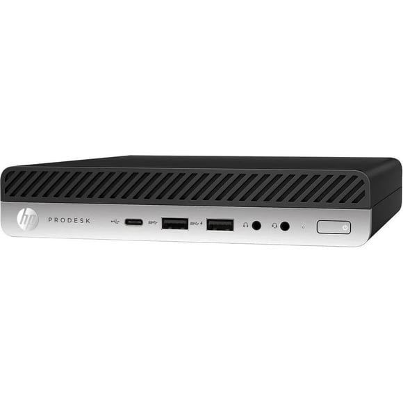 HP EliteDesk 705 G4 Mini Desktop – AMD Ryzen 5 Pro 2400GE Quad-Core 3.8GHz, 16GB DDR4 RAM, 256GB SSD, Windows 11 Pro, Dell 24" Monitor, Wireless Keyboard & Mouse-Refurbished Excellent