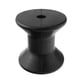 thumbnail image 2 of 4x Accesorios de goma del yate del del rodillo de del remolque negro durable de 3 pulgadas, 2 of 8