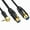length:50cm,50cm, variant on Professional Unbalanced 3.5mm to Dual XLR Cable for Microphones and Cameras Male to Female Audio Cord Multiple Length