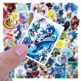 thumbnail image 5 of 10/50 piezas de pegatinas de anime japonés Sonics The Hedgehog para maletas, patinetas, portátiles, grafitis, teléfonos, cascos, pegatinas de dibujos animados, calcomanías de juguete, 5 of 5