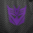 thumbnail image 5 of Transformers Decepticon Symbol Mens Lined Mesh Shorts, Black, Small, 5 of 6