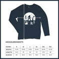 thumbnail image 7 of Alien Bigfoot Loch Ness Monster Moon Women's Long Sleeve T-shirt Funny Space UFO Hunter Sasquatch Yeti Dinosaur Nerd Believe, 7 of 7