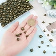 thumbnail image 3 of 240Pcs 3Sizes Mini Jingle Bell Vintage Bronze Small Elliptical Brass Bell for Crafts and Christmas Festival Decor8-12mm, 3 of 6