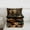 Brown 11, variant on Feelyou 3D Jungle Wolf Full Size Comforter Sets, Rustic Leaves Plant Bedding Sets, 3pcs