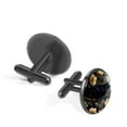 thumbnail image 2 of Crow Men's Cufflinks Set for Formal Attire, Made of Stainless Steel, for Workplace and Special Occasions, 2 of 6